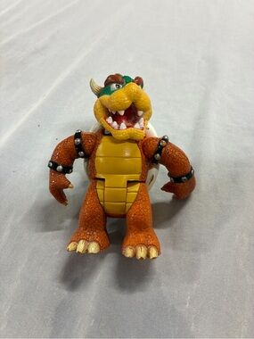 Vintage 1999 ToyBiz Nintendo 64 Mario Kart Video Game Bowser 4" READ